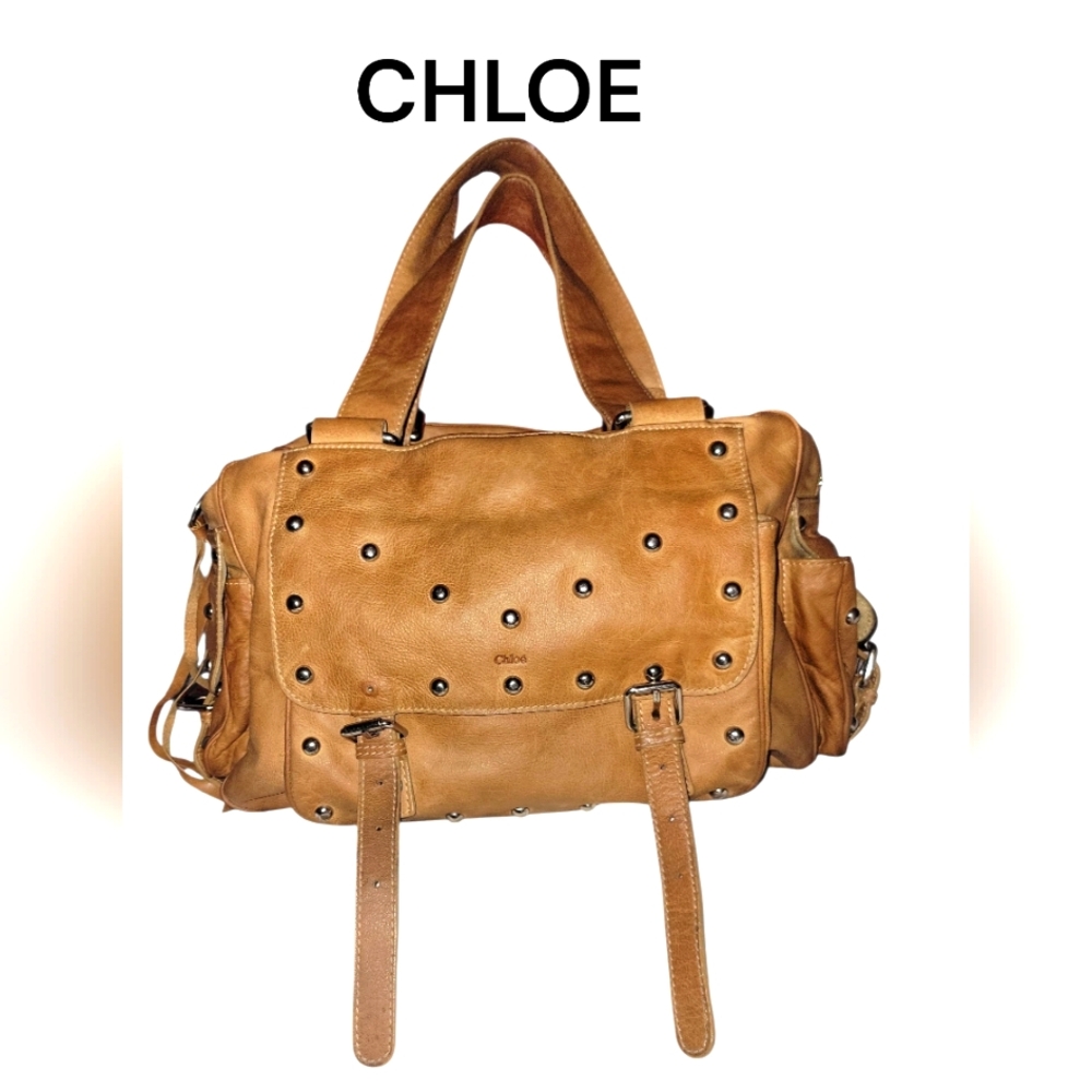 Chloe Tan Ollie Satchel​​​​ Rare